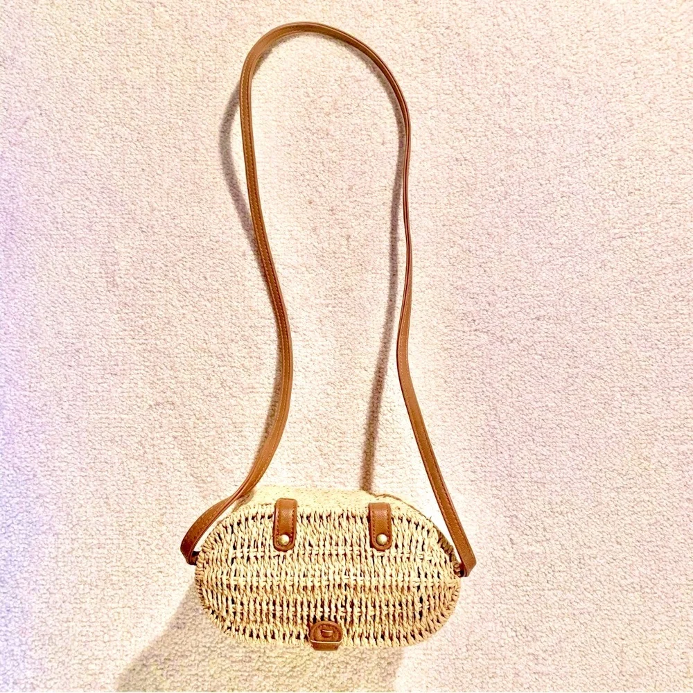 Billabong Long Strap Straw Basket Purse **NEW!!🎁🆕**